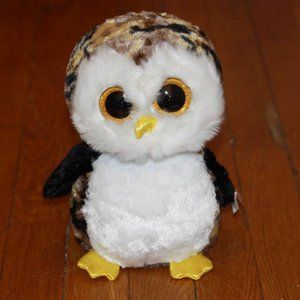 Ty Beanie Boos Owliver the Camouflage Owl 10” New- MWNT